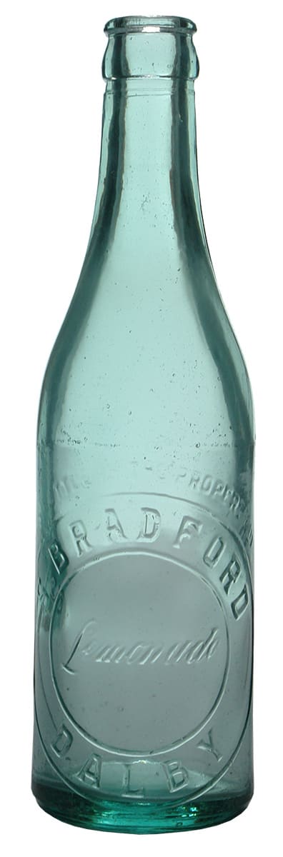 Bradford Dalby Crown Seal Soda Bottle