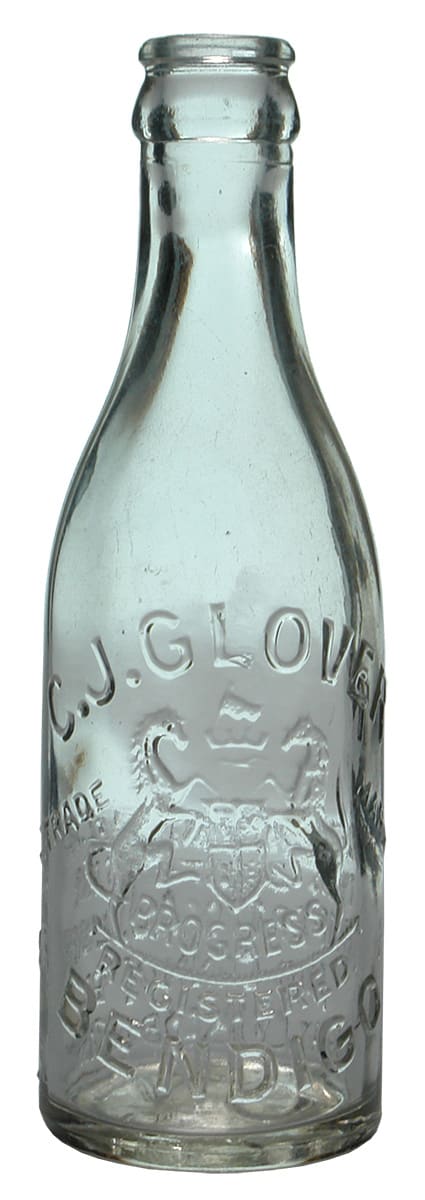 Glover Bendigo Crown Seal Soda Water Bottle