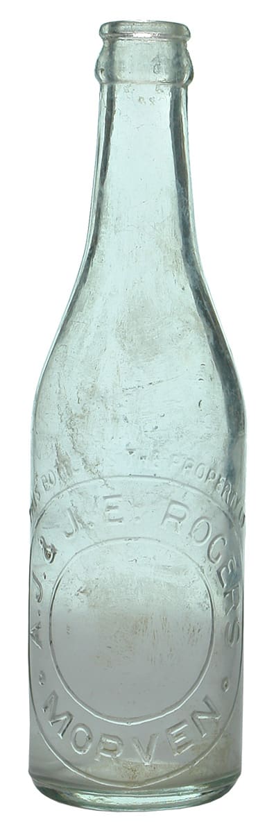 Rogers Morven Crown Seal Lemonade Bottle