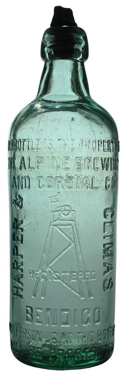 Alpine Brewing Cordial Harper Climas Poppet Head Bottle