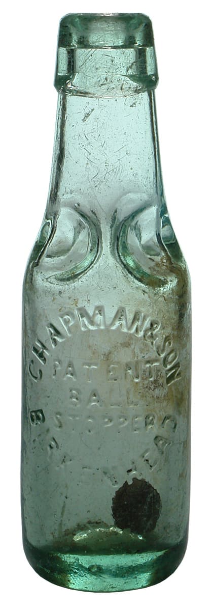 Chapman Birkenhead Patent Soda Bottle