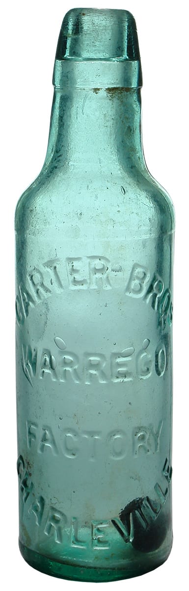 Carter Bros Warrego Factory Charleville Lamont Bottle