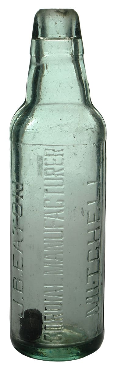 Eaton Mitchell Lamont Patent Soda Bottle