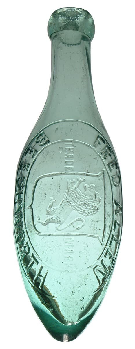 Fred Allen Beechworth Rampant Lion Torpedo Bottle