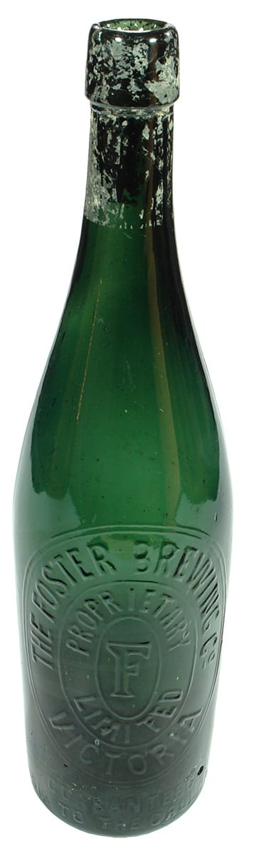 Foster Brewing Melbourne Green Victoria Bottle