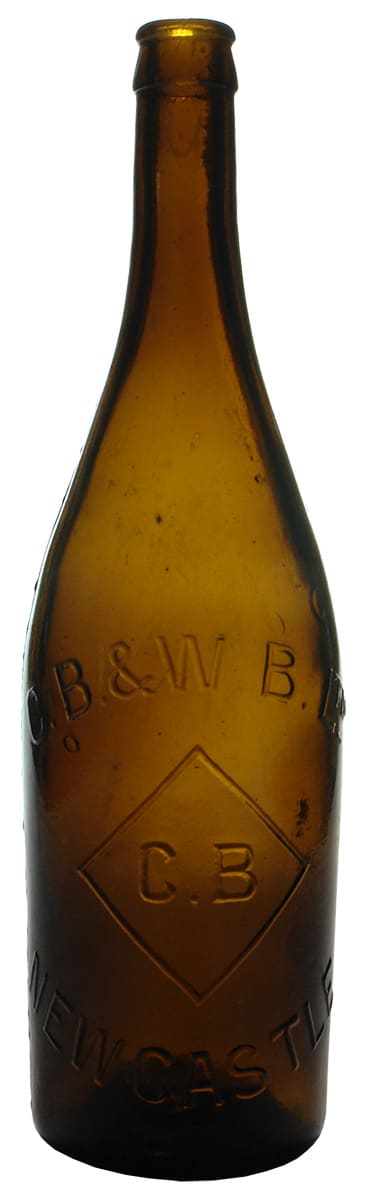 CB WB Newcastle Diamond Crown Seal Beer Bottle