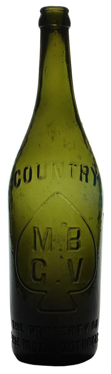 MBCV Country Crown Seal Beer Bottle