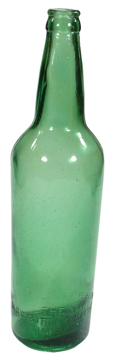 NSW Bottle Company 1919 Crown Seal Beer Bottle