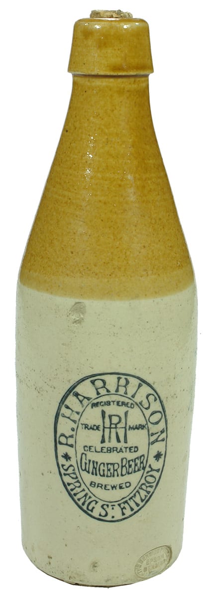 Harrison Fitzroy Stoneware Ginger Beer Bottle