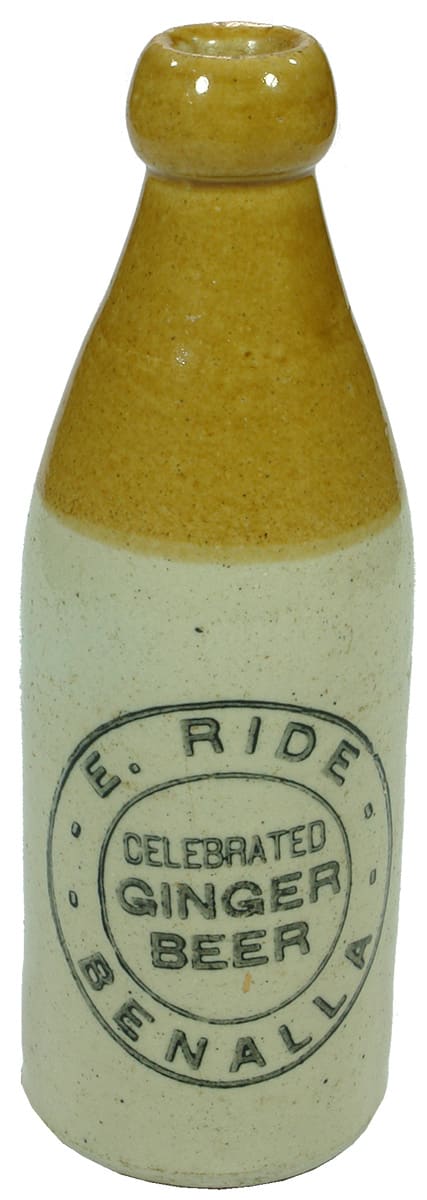 Ride Benalla Celebrated Ginger Beer Bottle