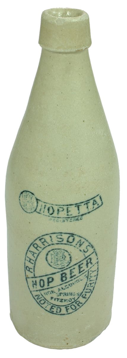 Hopetta Harrison Fitzroy Hop Ale Stoneware Ginger Beer