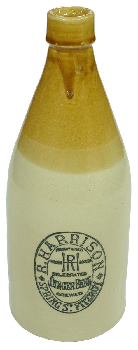 Harrison Fitzroy Stoneware Ginger Beer Bottle