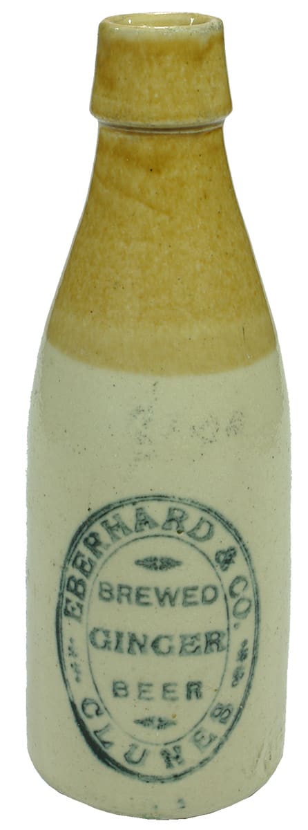 Eberhard Clunes Brewed Ginger Beer Stoneware Bottle