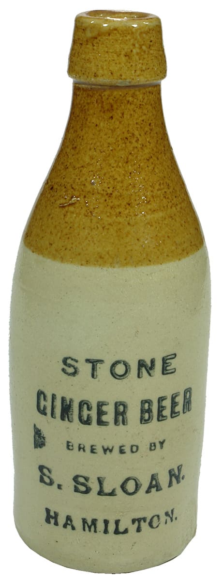 Sloan Hamilton Stoneware Old Ginger Beer Bottle