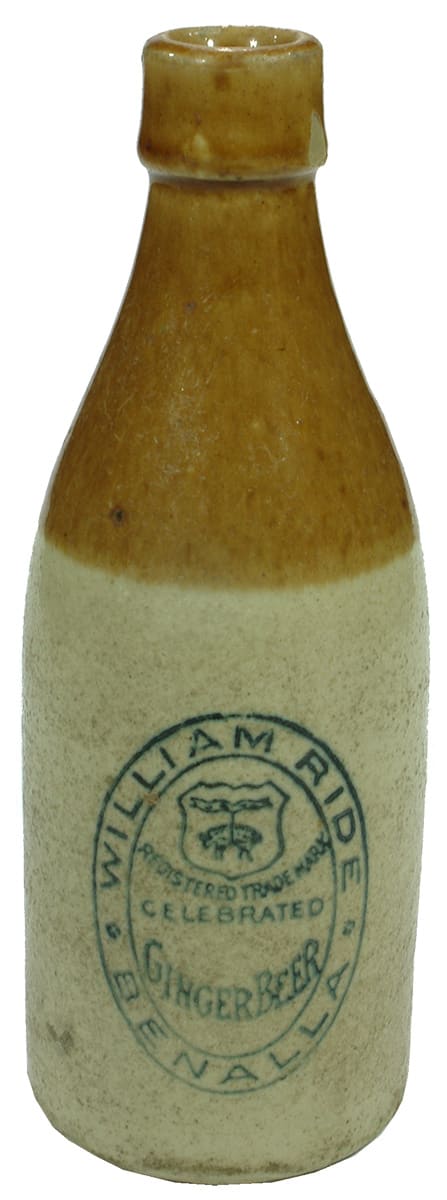 William Ride Benalla Hanging Sheep Stoneware Bottle