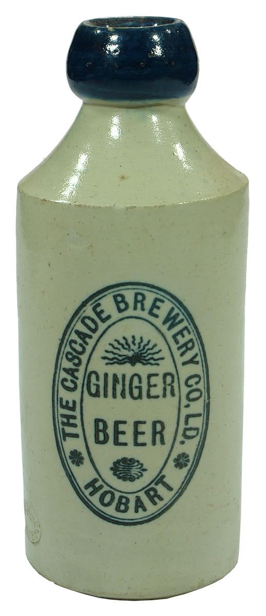 Cascade Brewery Sunrise Bourne Denby Hobart Ginger Beer Bottle