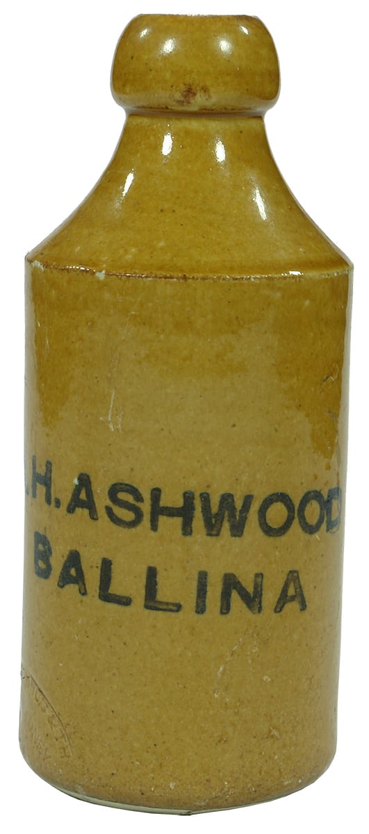 Ashwood Ballina Stoneware Ginger Beer Bottle