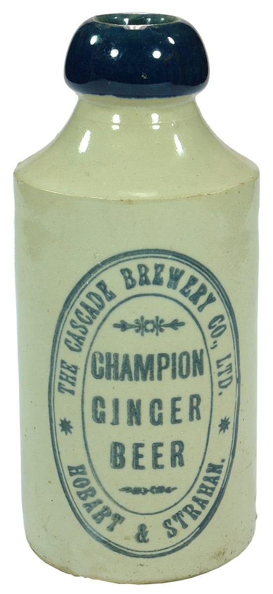 Cascade Brewery Champion Ginger Beer Old Bottle