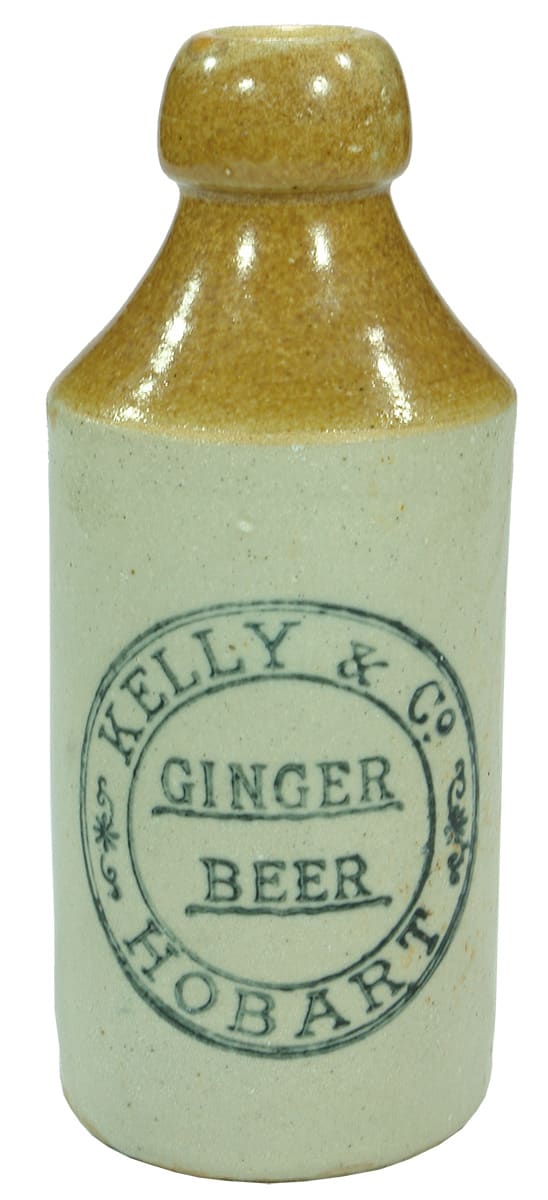 Kelly Hobart Stoneware Ginger Beer Bottle