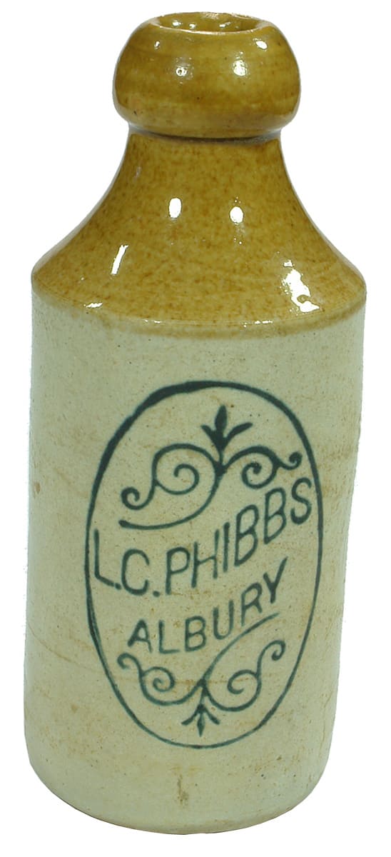 Phibbs Albury Stoneware Ginger Beer Bottle