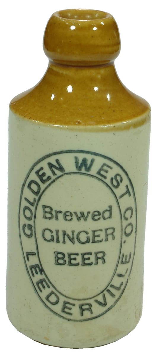 Golden West Perth Brewed Ginger Beer Bottle