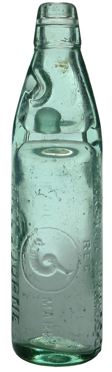 Frankston Springs Dolphin Codd Marble Bottle