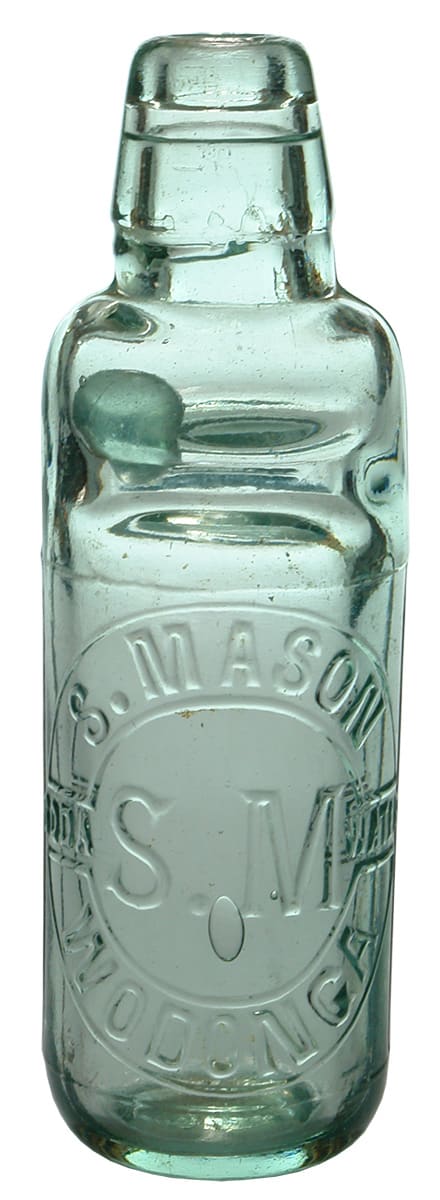 Mason Soda Water Wodonga Codd Marble Bottle