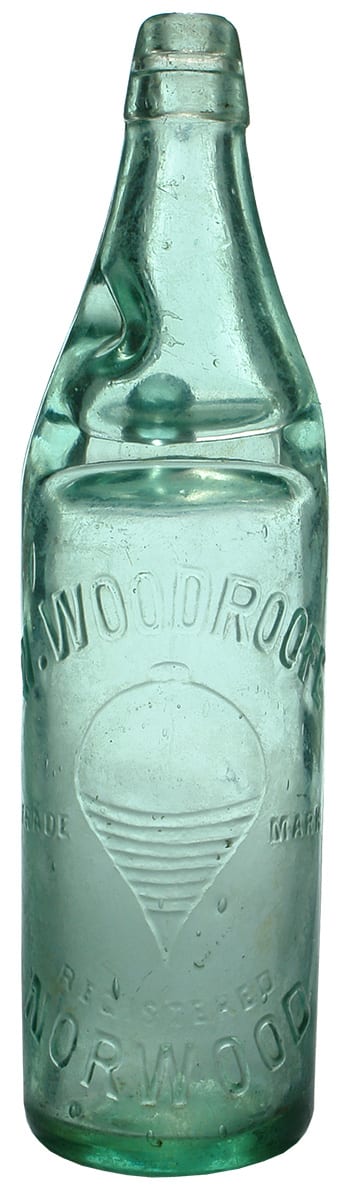 Woodroofe Norwood Spinning Top Codd Marble Bottle