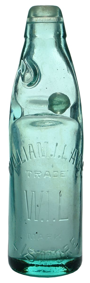 William Lane Lismore Codd Marble Bottle