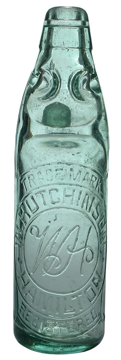 Hutchinson Hamilton Codd Marble Bottle