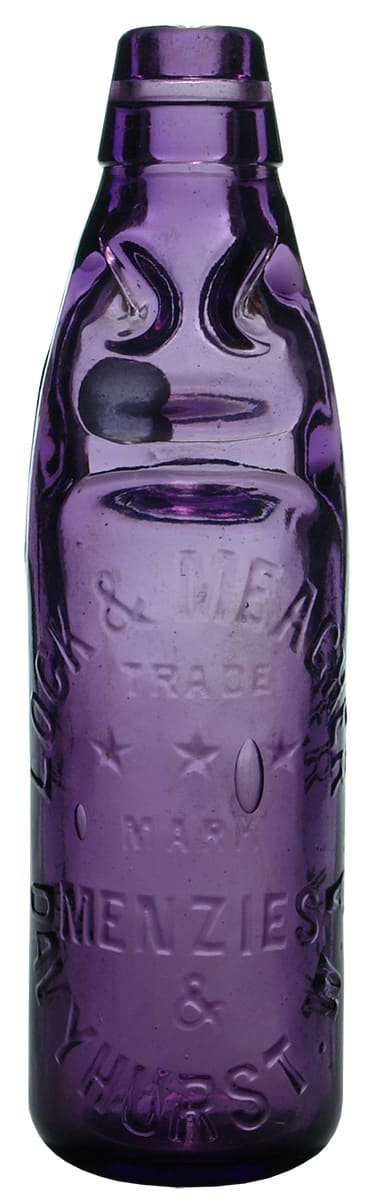 Lock Meagher Menzies Davyhurst Purple Codd Bottle