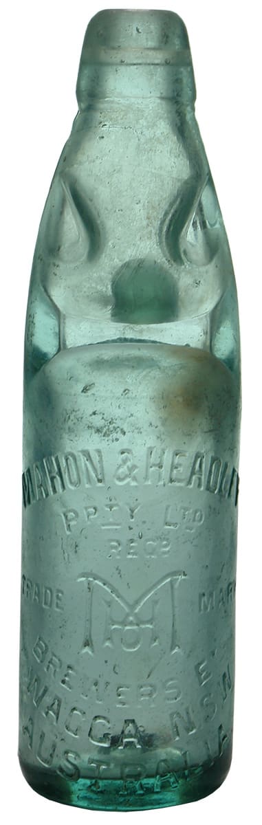 Mahon Headley Wagga Monogram Codd Marble Bottle