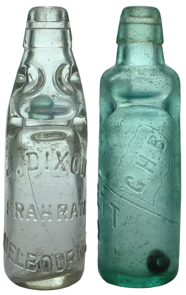 Dixon Bennett Richmond Melbourne Codd Bottles