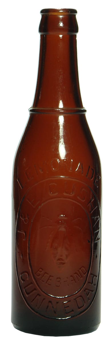 Cushan Gunnedah Bee Amber Crown Seal Bottle