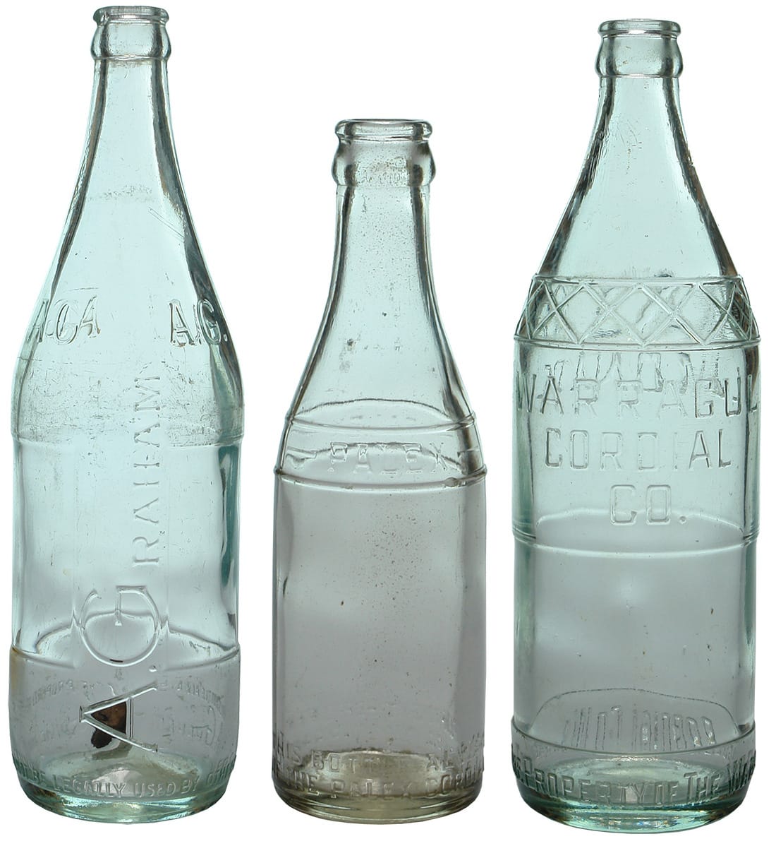 Vintage Gippsland Crown Seal Bottles