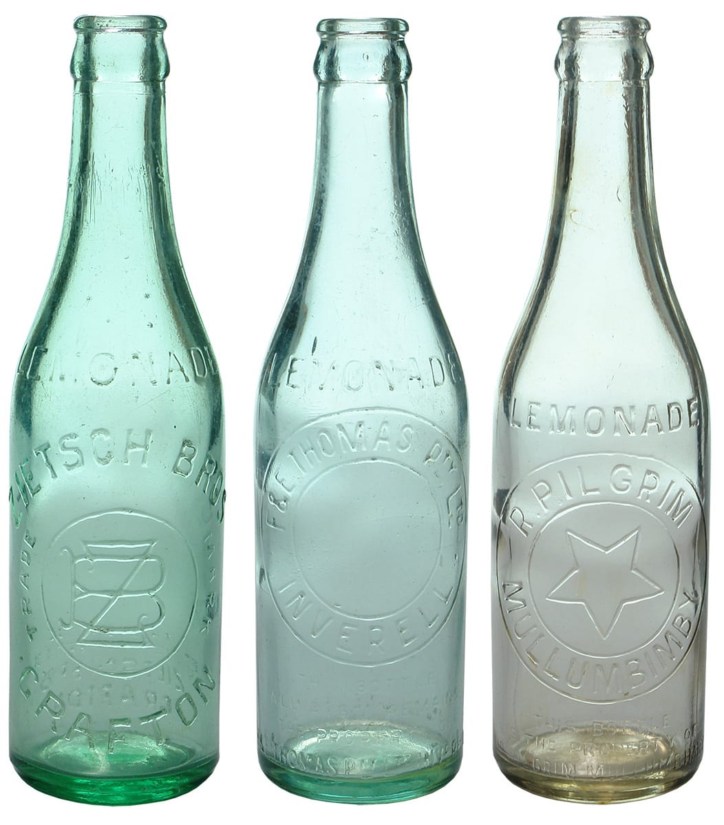 New South Wales vintage Crown Seal Bottles
