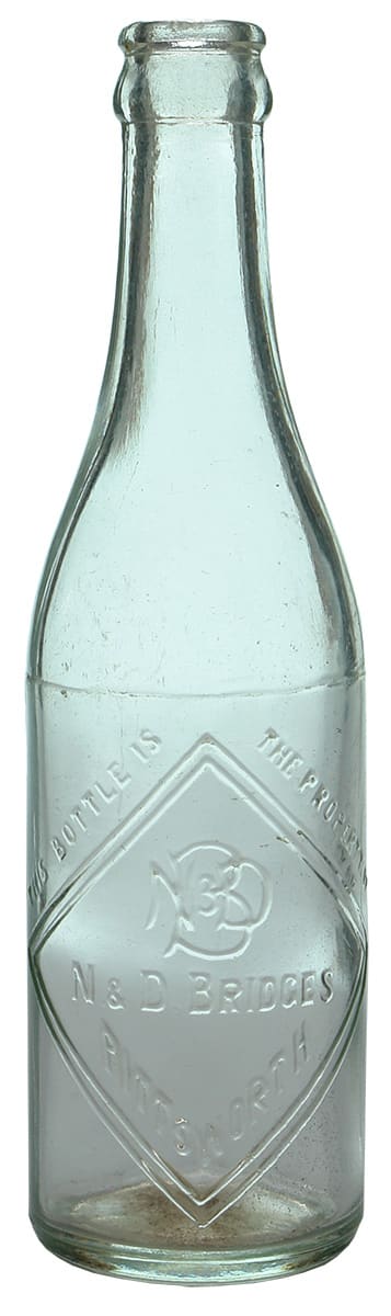 Bridges Pittsworth Crown Seal Soft Drink Bottle