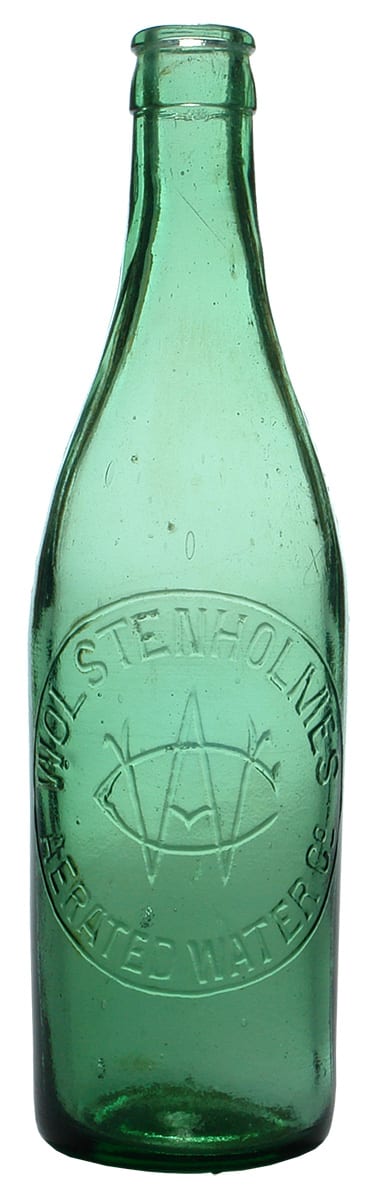 Wolstenholme's Green Crown Seal Bottle