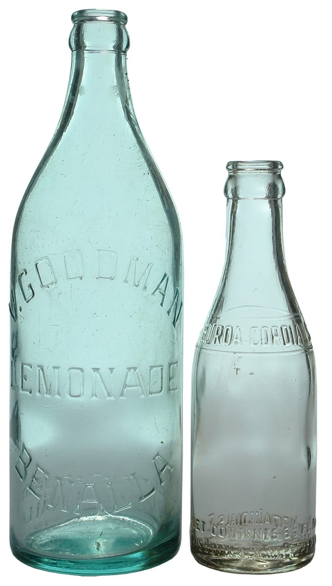 Euroa Benalla Vintage Crown Seal Bottles