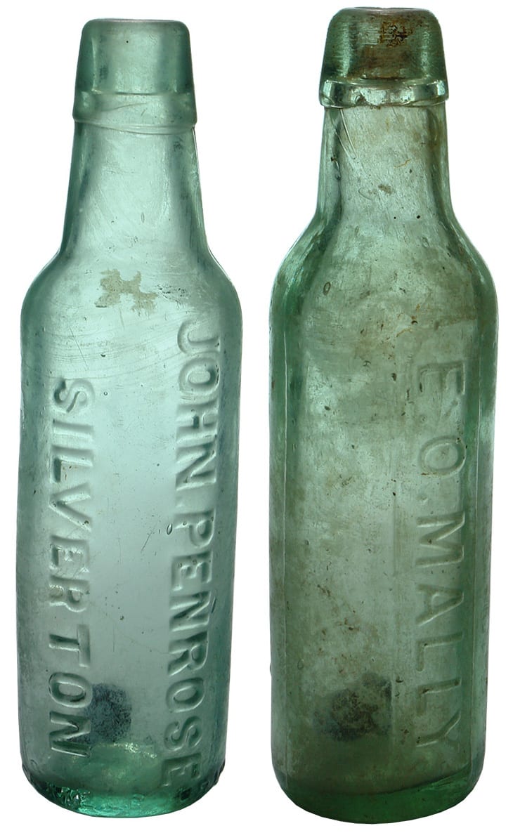 Silverton Broken Hill Lamont Bottles