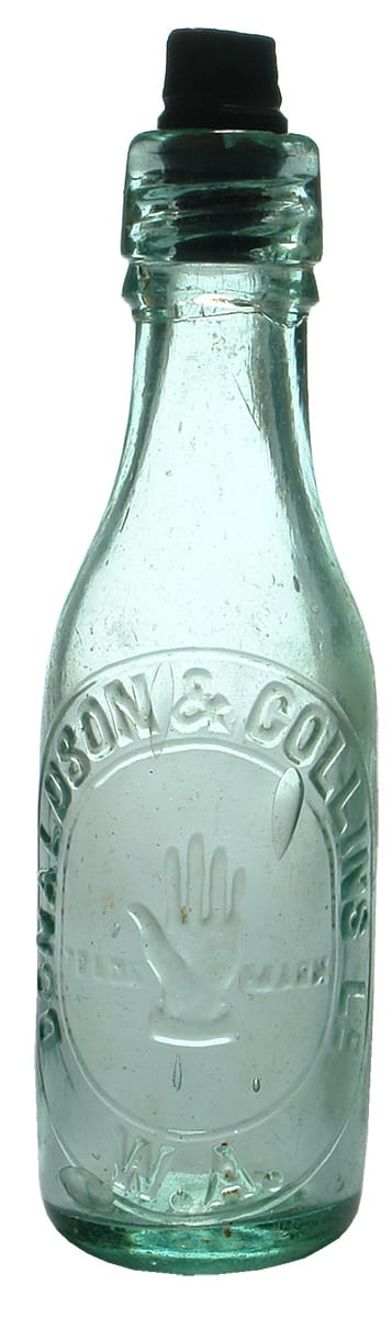 Donaldson Collins Riley Patent Bottle