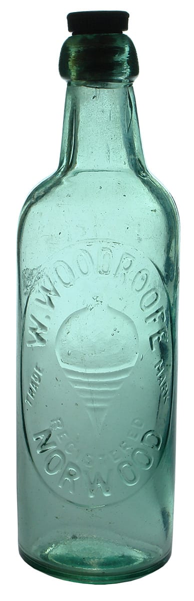 Woodroofe Norwood Spinning Top Internal Thread Bottle
