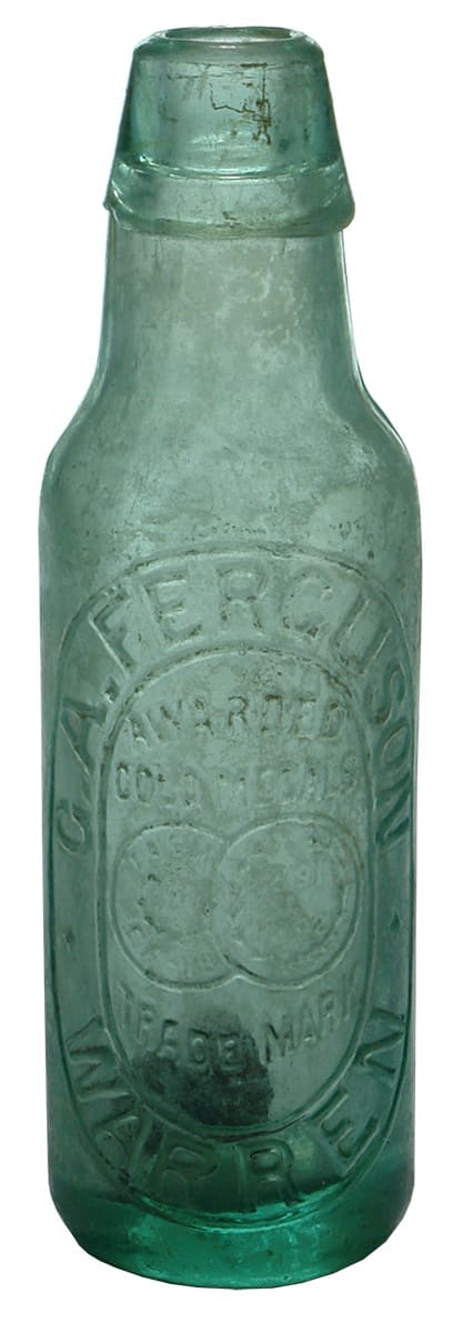 Ferguson Warren Medals Lamont Patent Bottle