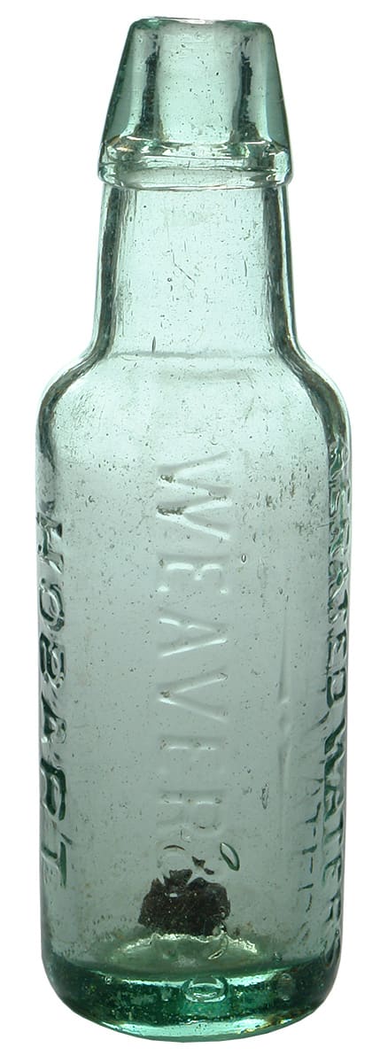 Weaver Hobart Aerated Waters Lamont Patent Bottle