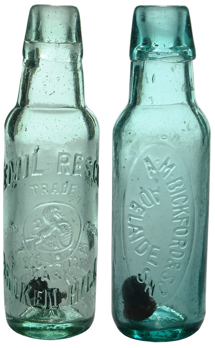 Broken Hill Adelaide Lamont Bottles