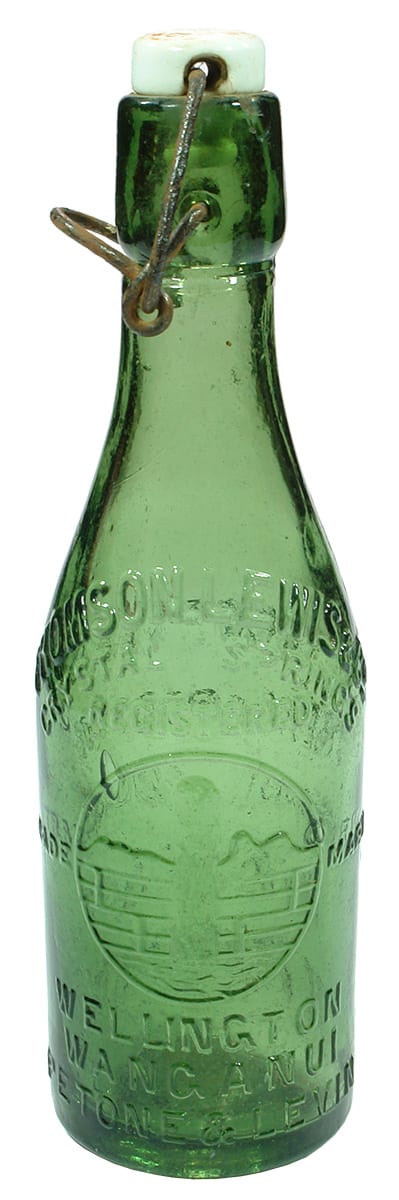 Thomson Lewis Mineral Springs Lightning Stopper Bottle