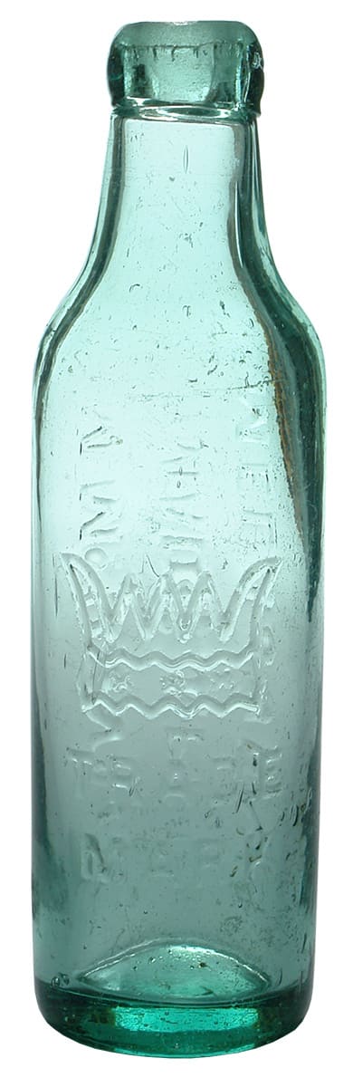 McDonald Melbourne Crown Bell Patent Bottle