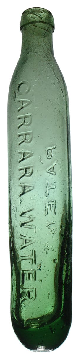 Patent Carrara Water Green Maugham Bottle