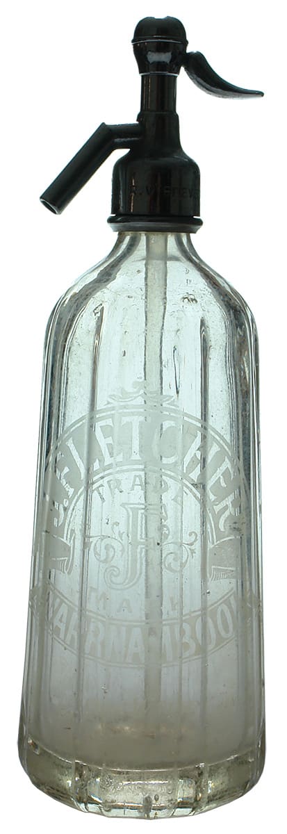 Fletcher Warrnambool Vintage Soda Syphon Bottle