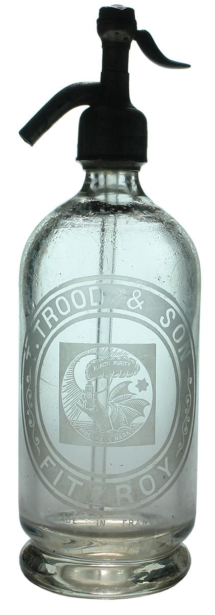 Trood Fitzroy Health Purity Antique Soda Syphon